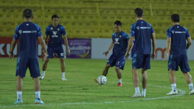 Persib Bandung berlatih di markas PSM Makassar