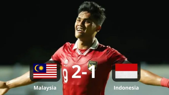 Timnas Indonesia tumbang di laga perdana grup B Piala AFF U-23