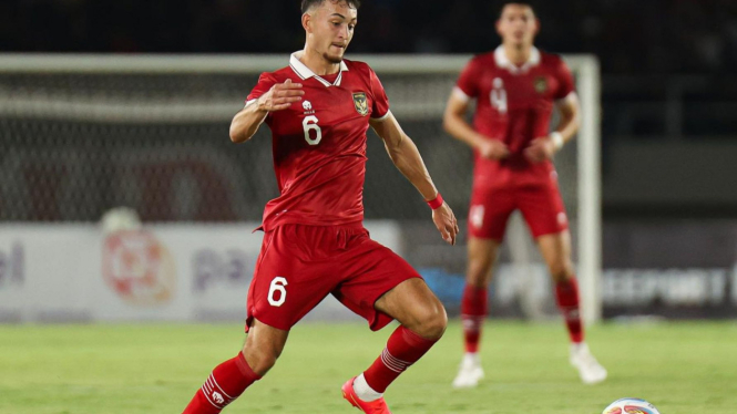 Ivar Jenner bawa Timnas Indonesia U-23 unggul 1-0 atas Turkmenistan
