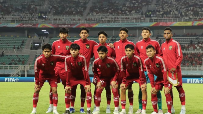 Skuad Timnas Indonesia U-17 di Piala Dunia U-17