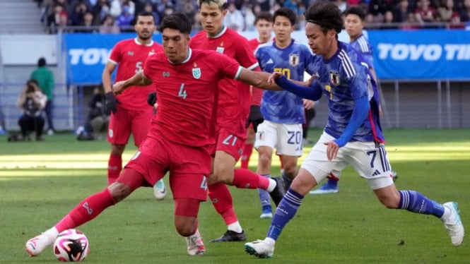Duel Jepang vs Thailand sebelum Piala Asia 2023 di Qatar