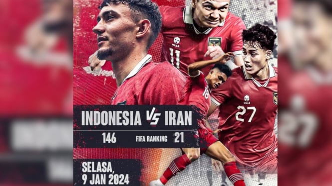 Timnas Indonesia vs Iran