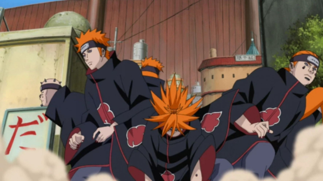 Jasad Ninja di Balik 6 Tubuh Pain di Naruto