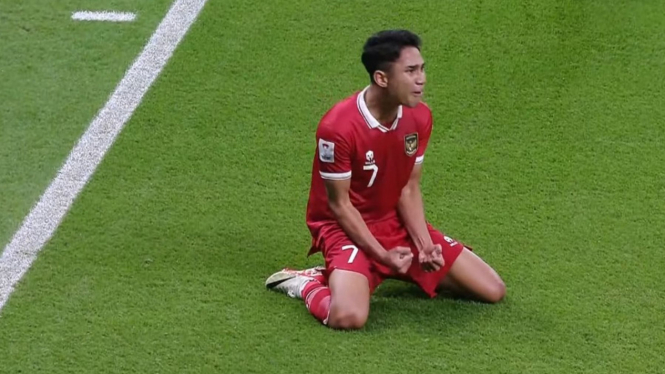 Hasil Timnas Indonesia vs Irak babak pertama, 1-1
