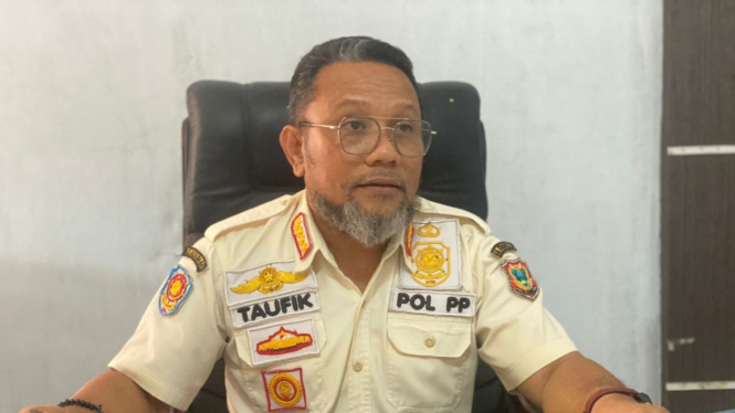 Sekretaris Satpol PP Kabupaten Gorontalo, Moh. Taufik Margono