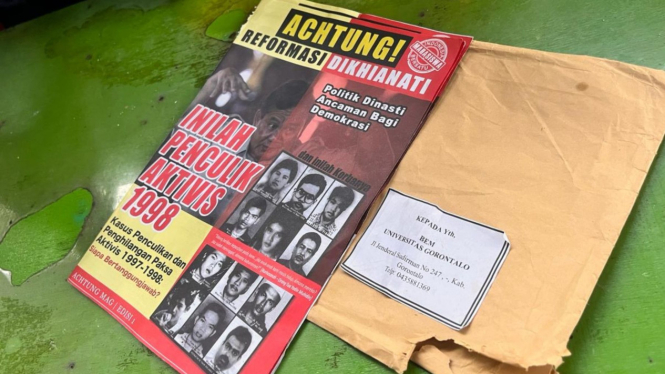 BEM UG terima koran Achtung, sebut Prabowo penculik aktivis 98