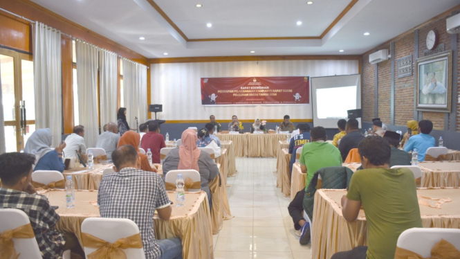 Rakor persiapan kampanye rapat umum KPU Kabupaten Gorontalo