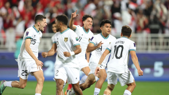 Rankin FIFA Timnas Indonesia naik usai kalahkan Vietnam