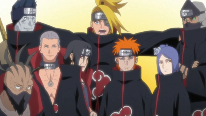 Alasan Akatsuki mencoret simbol desanya di Naruto