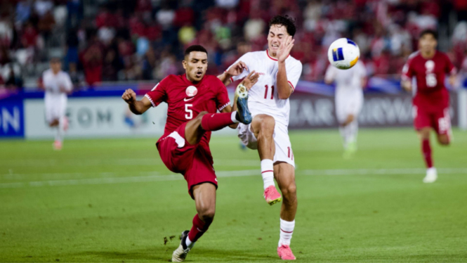 Duel Timnas Indonesia U-23 vs Qatar U-23