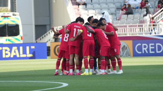 Timnas Indonesia U-23 lolos perempat final Piala Asia U-23