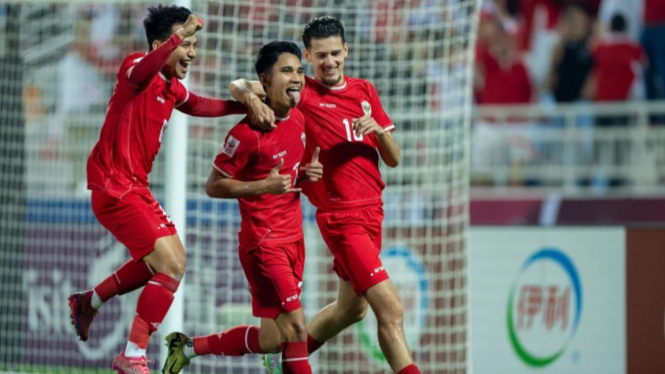 Marselino Ferdinan cetak gol untuk Timnas Indonesia