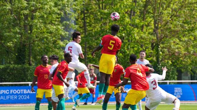 Duel Timnas Indonesia U-23 vs Guinea