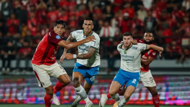 Laga Bali United vs Persib Bandung tanpa penonton