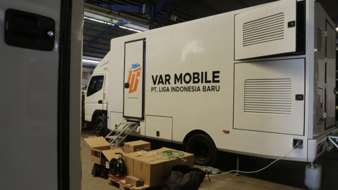 Mobil VAR untuk babak Championship Series Liga 1