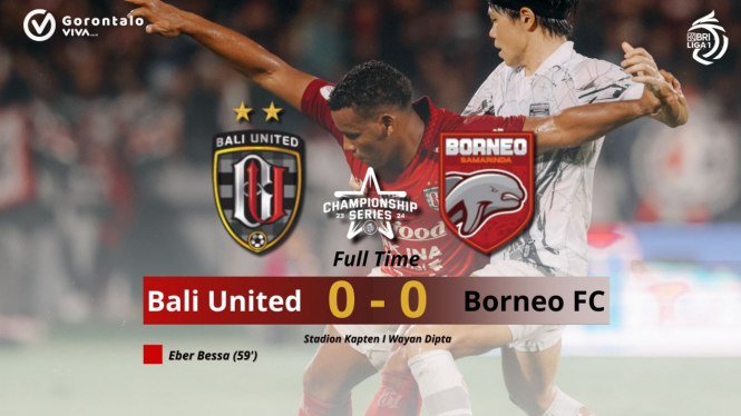 Bali United vs Borneo FC 0-0