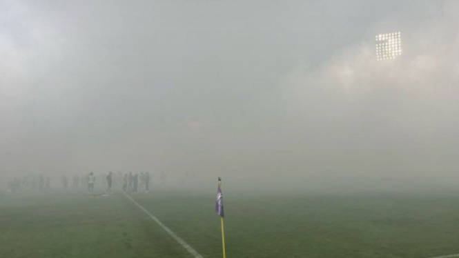 Kabut asap dalam duel Bali United vs Borneo FC