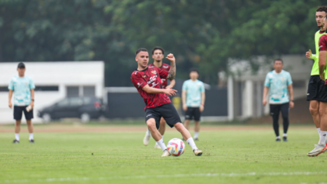 Calvin Verdonk mulai jalani latihan bersama Timnas Indonesia