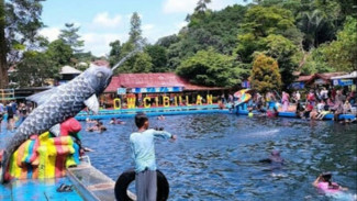 Tidak Berkurang dan Berlebih, Hewan ini Ada di Pemandian Cibulan