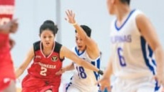 Heboh, Begini Suasana Kegembiraan Timnas Basket Putri Saat Quat-Trick Kemenangan