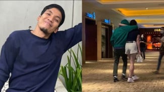 Tertangkap Kamera Netizen, Foto Desta Rangkul Wanita Cantik di Bioskop Viral