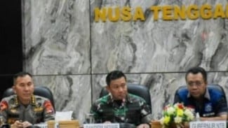 Sinergitas TNI-Polri Mengamankan Pelaksanaan Event Internasional MXGP di Indonesia