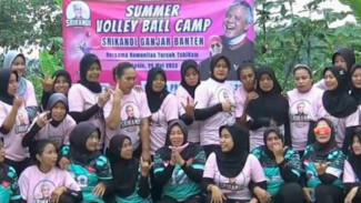 Unik, Relawan Ganjar Banten Gelar Liga Olahraga Memperebutkan Perabot Rumah Tangga