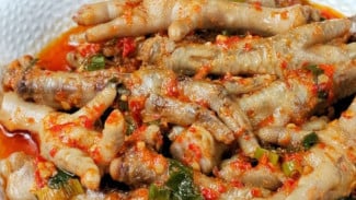Penambah Nafsu Makan, Begini Cara Membuat Ceker Merecon Extra Pedas