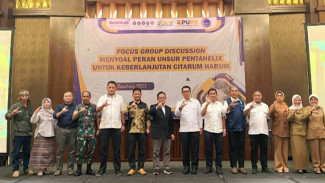 Dukung Keberlanjutan Program Citarum Harum, Jasa Tirta II Manfaatkan BJPSDA