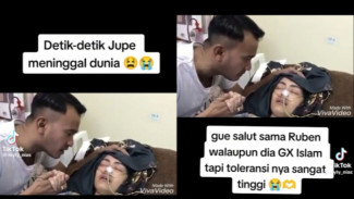 Beda Agama, Ruben Onsu Tuntun Jupe Ucapkan Kalimat Thayyibah Saat Sakaratul Maut Tuai Pujian