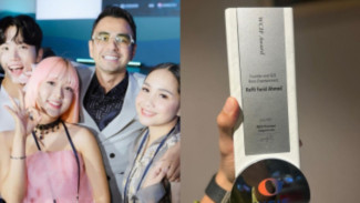 Keren! Raffi Ahmad Dapat Perhargaan International Katagori Creator Economy