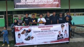 Relawan OMG Kalbar Gelar Turnamen Voli
