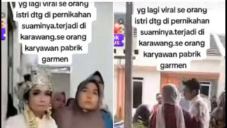 Sungguh Tega, Istri Sah Pergoki Suaminya Yang Nikah Lagi Viral di Medsos