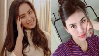 Lady Nayoan Ogah Komentar Isu Syahnaz Masih Ngompol