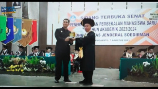 Sambut Ribuan Mahasiswa Baru, Unsoed Purwokerto Hadirkan Mayjen Djoko Andoko di Acara Kuliah Umum