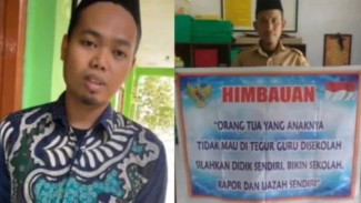 Wali Murid Marah Anaknya Dicubit, Guru: Silahkan Didik dan Bikin Sekolah Sendiri