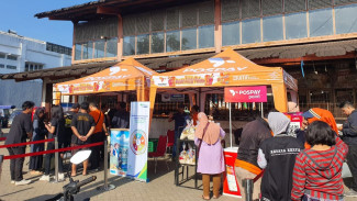 Kenalkan Cashless Behavior, PT Pos Indonesia Gelar Pasar Akhir Pekan Pospay