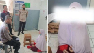 Viral, Kapolsek Ini Bantu Seorang Ibu Beranak 3 yang Kepergok Curi Telur