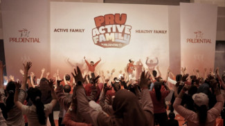 Lewat PRUActive Family, Prudential Indonesia Ajak Warga Bandung Jalankan Pola Hidup Sehat