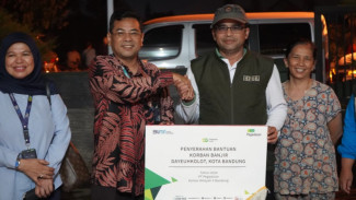 Pegadaian Turun Tangan pada Dampak Korban Banjir Bandung Selatan