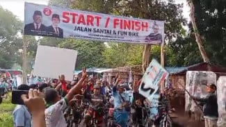 Ratusan Relawan PPIR Gelar Jalan Santai dan Fun Bike Bersama Masyarakat Subang