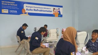 Peduli Gangguan Mata pada Anak, Hoya Vision Care Gelar MiYOSMART Goes to School
