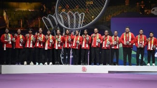 Kalah dari China, Tim Uber Indonesia Jadi Runner Up di Uber Cup 2024
