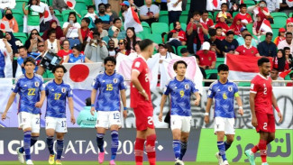 Timnas Indonesia Remuk 0-4, Timnas Jepang Pesta Kemenangan
