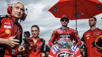 MotoGP Aragon, Tim Ducati Ultimatum Pecco Jangan Banyak Ngeluh, Marquez Disanjung