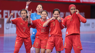 Hebat! Timnas Futsal Putri Indonesia Bantai Bahrain 5-1 di Ajang Womens AFC Futsal