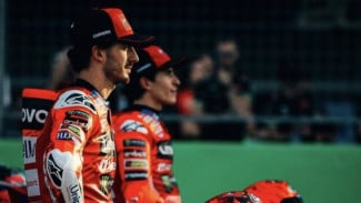 MotoGP, Ini Alasan Pecco Bagnaia Dikalahkan Marc Marquez, Faktor GP25?