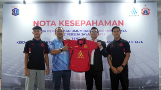 Angin Segar! Persija Gaet PAM JAYA sebagai Sponsor Baru