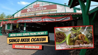 Warung Sangu Akeul Cigaleuh di Majalengka Viral Karena Pencok Katel