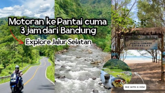 Rute Pantai Tersembunyi dari Ciwidey ke Cianjur, Tiket Masuk Cuma 7 Ribu!